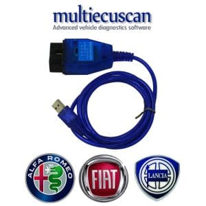 VAG KKL sa prekidačem za multiecuscan / fiatecuscan