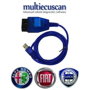 VAG KKL sa prekidačem za multiecuscan / fiatecuscan