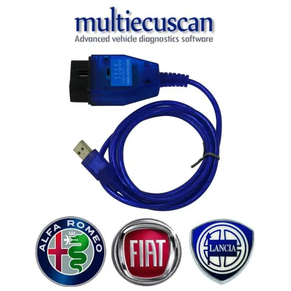 VAG KKL sa prekidačem za multiecuscan / fiatecuscan