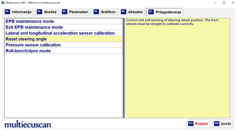 Multiecuscan prilagođavanja
