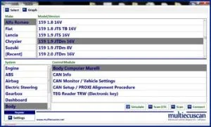 Multiecuscan program
