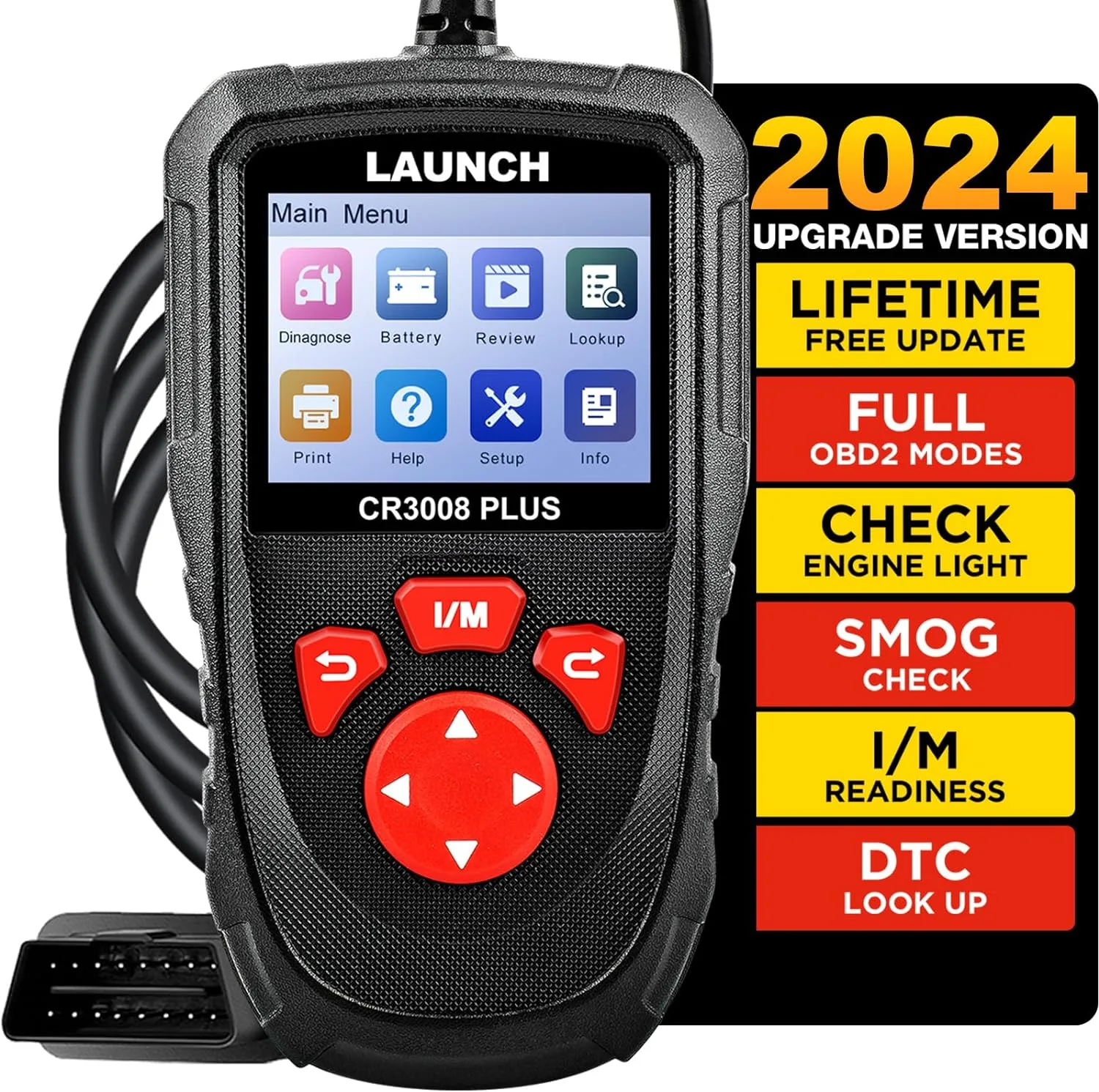launch cr3008 plus OBDII skener za autodijagnostiku