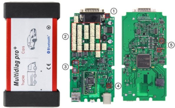 Multidiag Single Board Autocom 2020.23