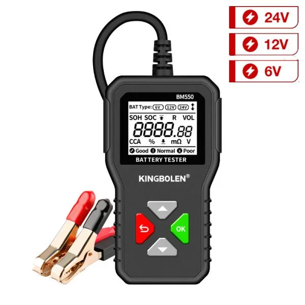 Tester akumulatora 6V 12V i 24V