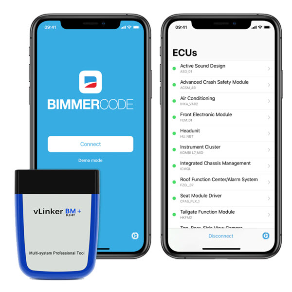 vgate vlinker bm+ za bimmercode i bimmerlink