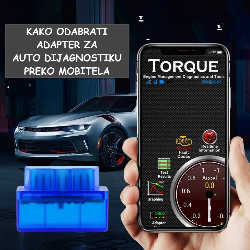 Kako odabrati OBD adapter za auto dijagnostiku preko mobitela 1 Kako odabrati adapter za autodijagnostiku preko mobitela